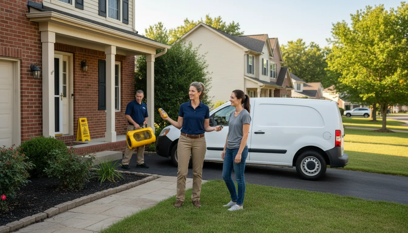 Residential water damage restoration in Codorus, PA